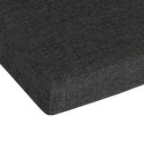 Kettler /KETTtex-Exklusiv® Comfort Mittellehner, Auflage 106x50x4/7cm, anthrazit - Waterproof, mit 7 cm Sitzpolster #1