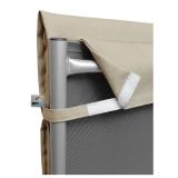 Kettler /KETTtex-Exklusiv® Hochlehner Auflage 120x50x3/5cm, taupe/champagner, Comfort Plus, #2