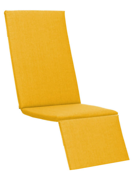 KETTtex-Exklusiv®Cirrus-Relax-Auflage 175=82+53+40cm gelb uni KTH2, solange Vorrat reicht #1