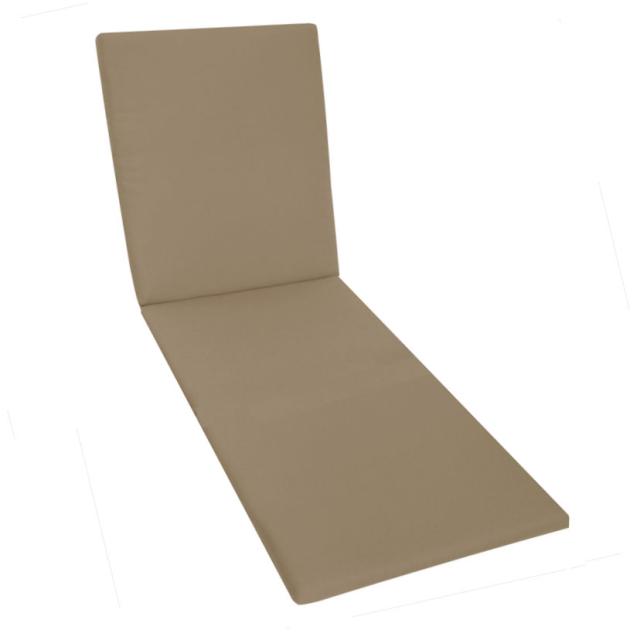 Kettler /KETTtex-Exklusiv® Liegenauflage, 200x60x4cm, taupe champagner, mit RV #1