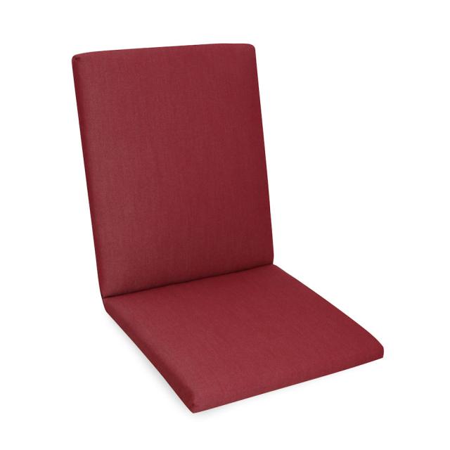 Kettler /KETTtex-Exklusiv® Mittellehner Auflage 109x50x4cm, bordeaux mit Reißverschluß #1