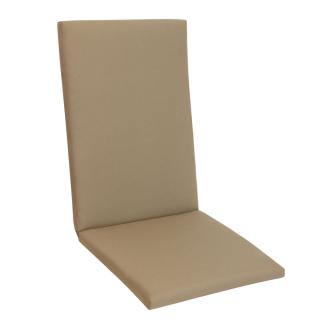 Kettler /KETTtex-Exklusiv®Hochlehner Auflage 123x50x4cm, taupe/champagner