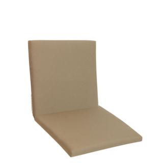 Kettler /KETTtex-Exklusiv® Niederlehner Auflage, 103x50x4cm, taupe champagner, mit Reißverschluß